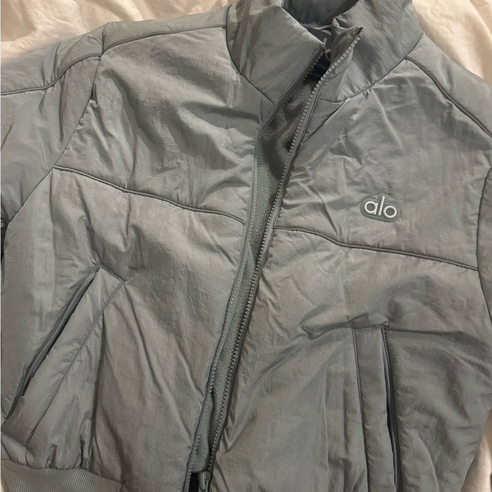 Alo Light Gray Jacket